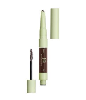 Pixi Natural Brow Duo Dual Sided Waterproof Brow Pencil & Brow Gel Deep Brunette