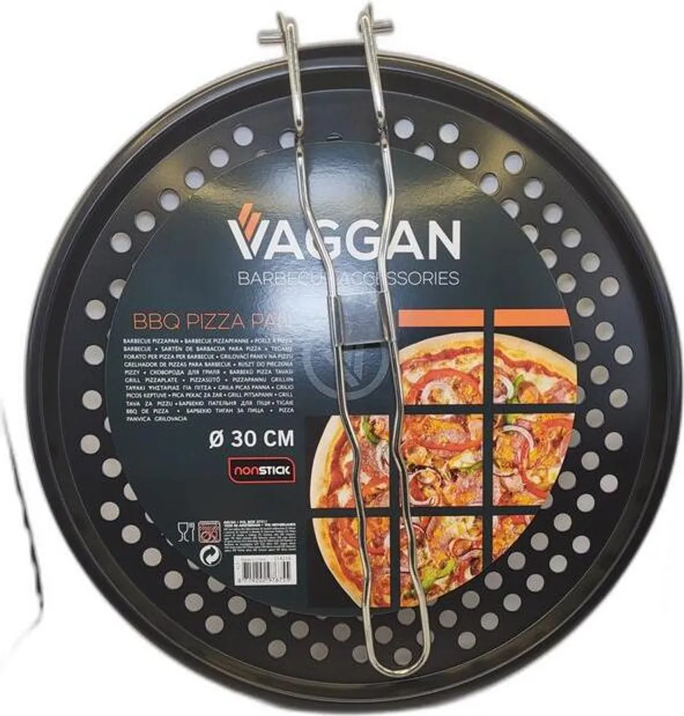 PROGARDEN Pizza pan, metal, Ø33cm, 109494