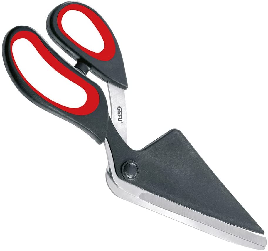 GEFU Pizza Scissors, Red