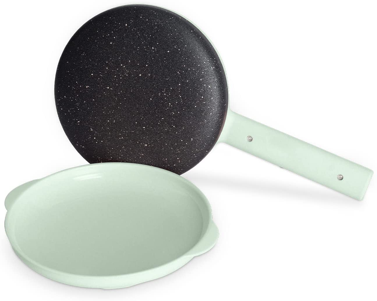 CREATE CREPE Maker Electric Green Non-Slip Plate Diameter 21 cm 600 W