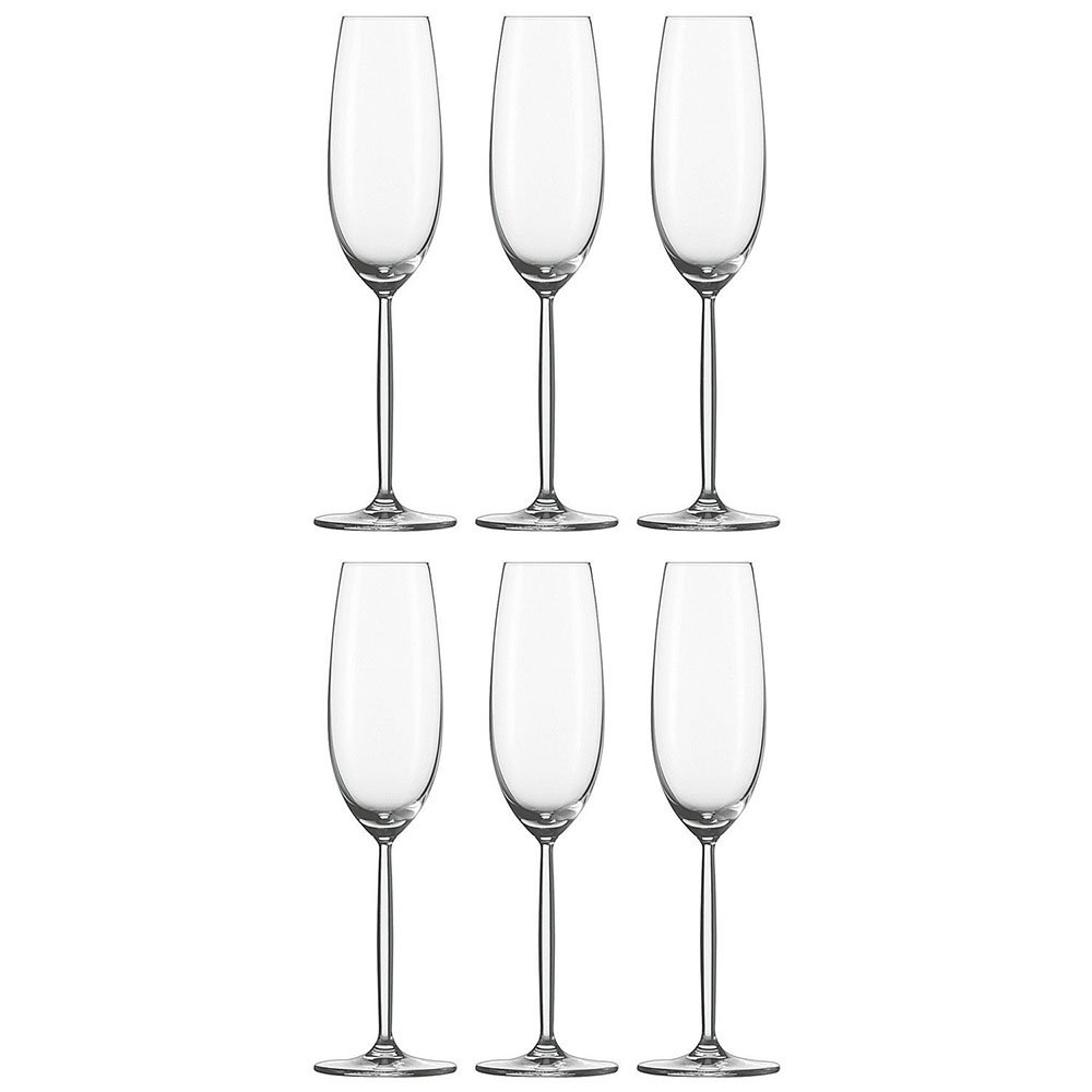 Schott Zwiesel Schott Diva Champagne Glass with MP ungeeicht (6 Pcs)