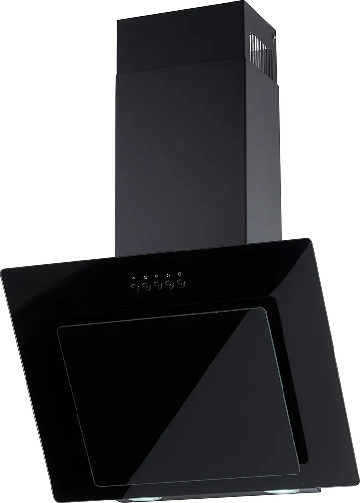 PKM 9039X head-free extractor hood, black glass, 60 cm, energy efficiency class: A