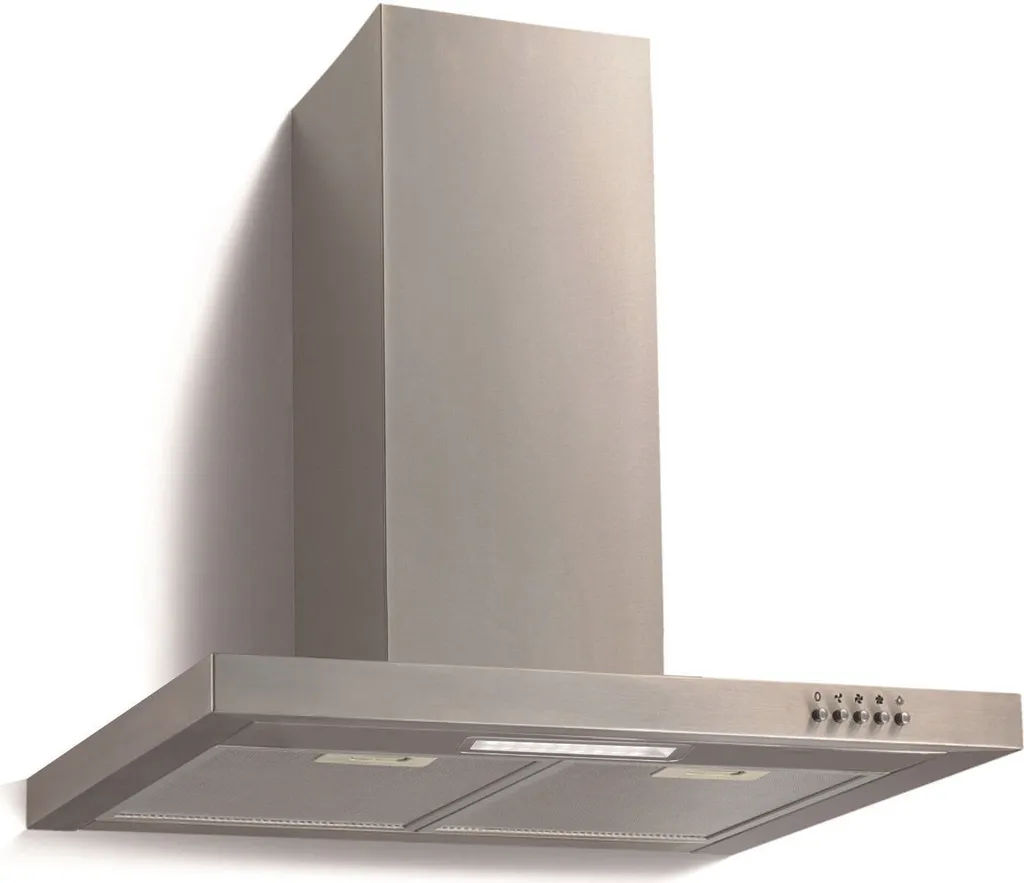 PKM extractor hood, wall-mounted, 6004W, stainless steel, 60 cm