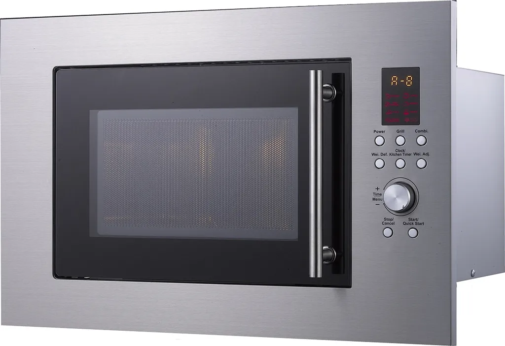 PKM Built-in Microwave with Grill, LED Display, 23L Cooking Chamber, MW900-23G-IN, 900W