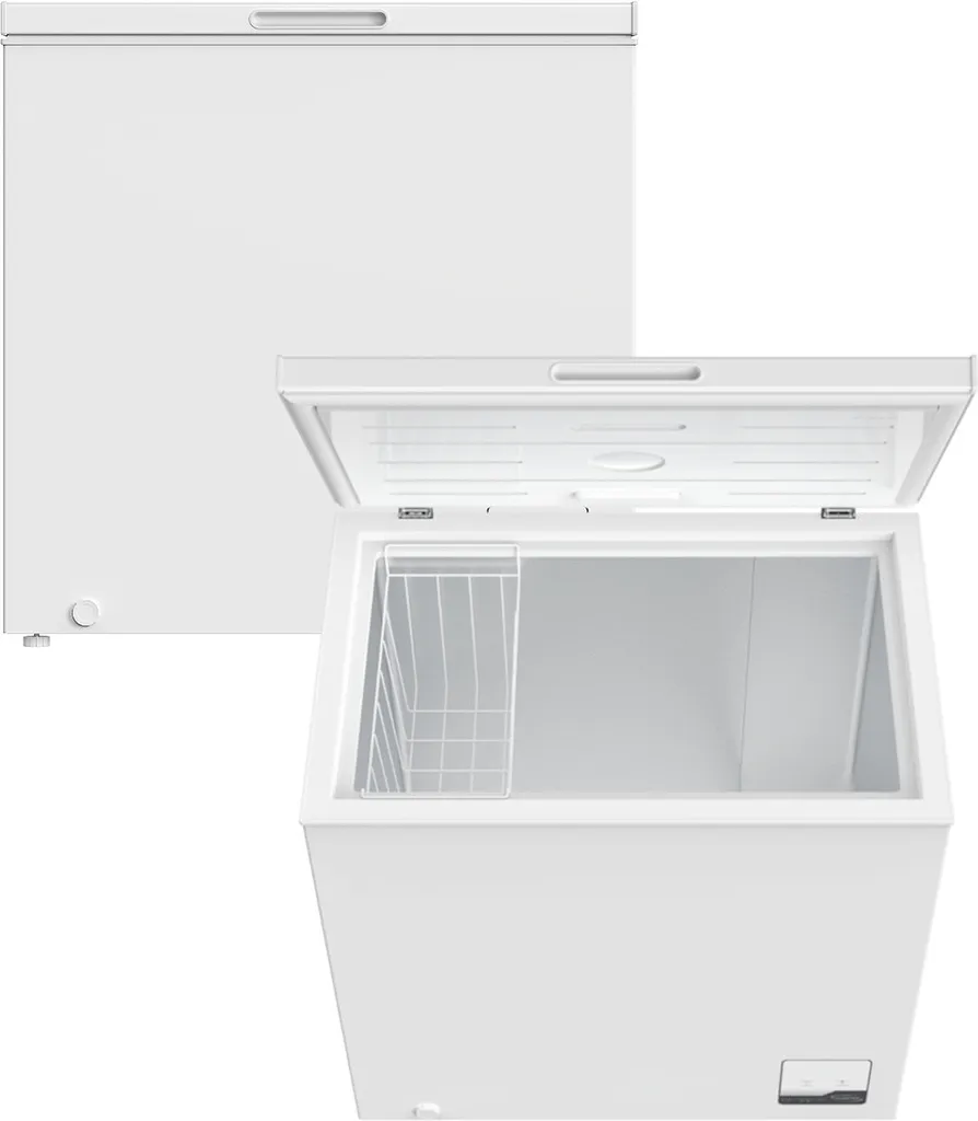 PKM Chest Freezer 199 L Deep Freezer White Freezer