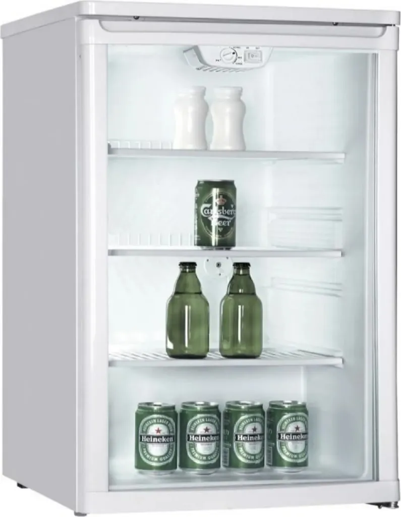 PKM GKS102 Glass Door Refrigerator/Bottle Cooler, 85 cm, 102 Liters