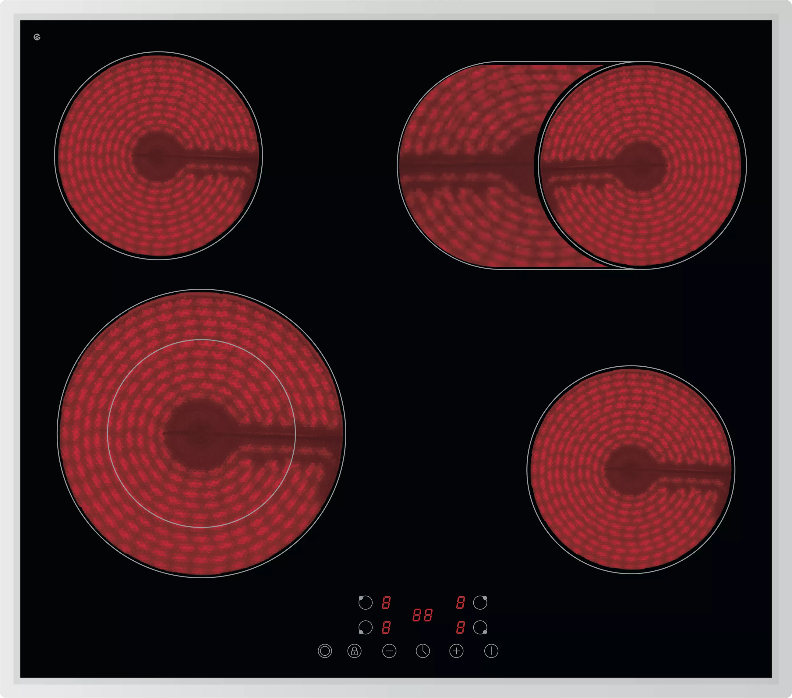 PKM GLASS CERAMIC HOB EB-C4-2KBTCG