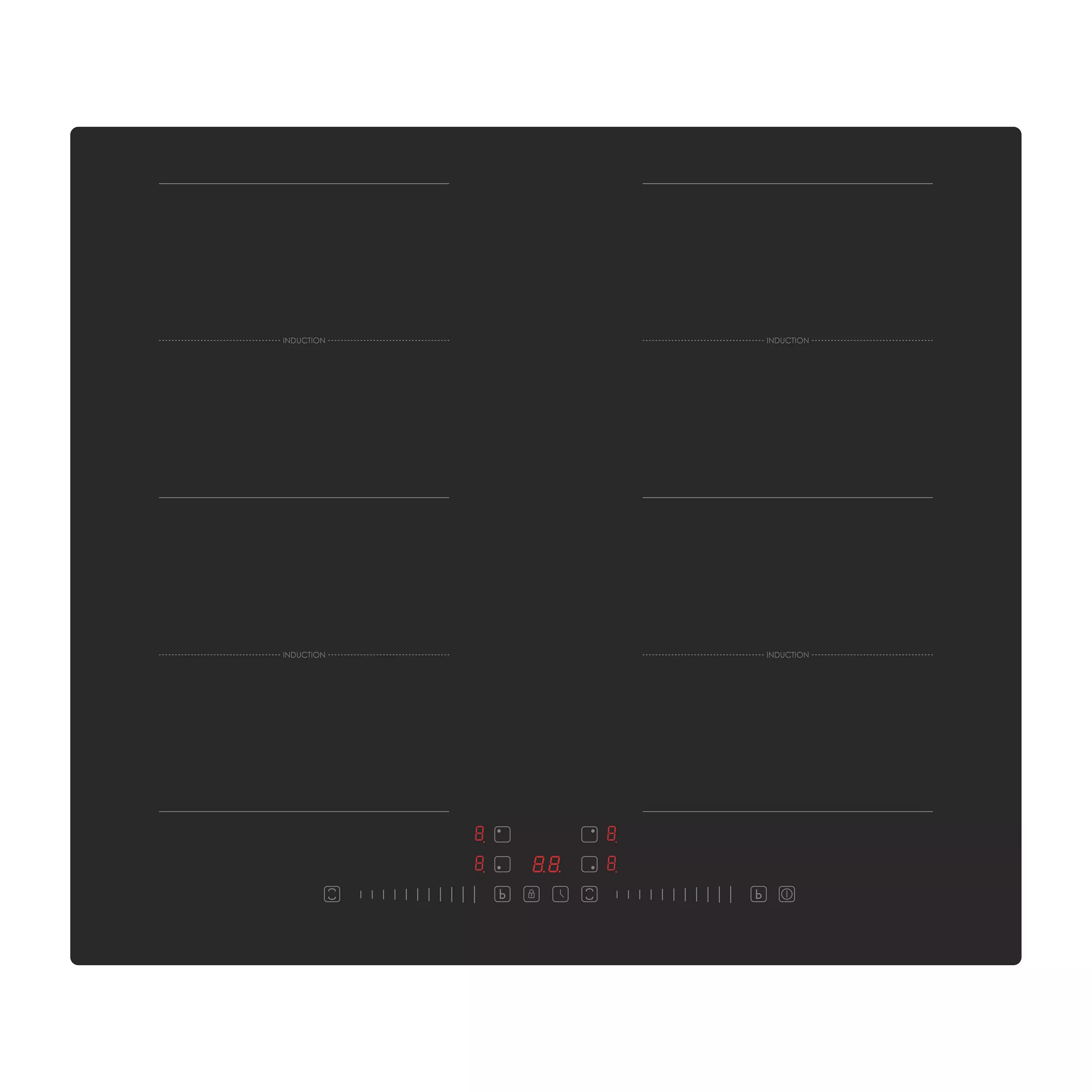PKM GLASS CERAMIC HOB PKM IN4-2FZSA