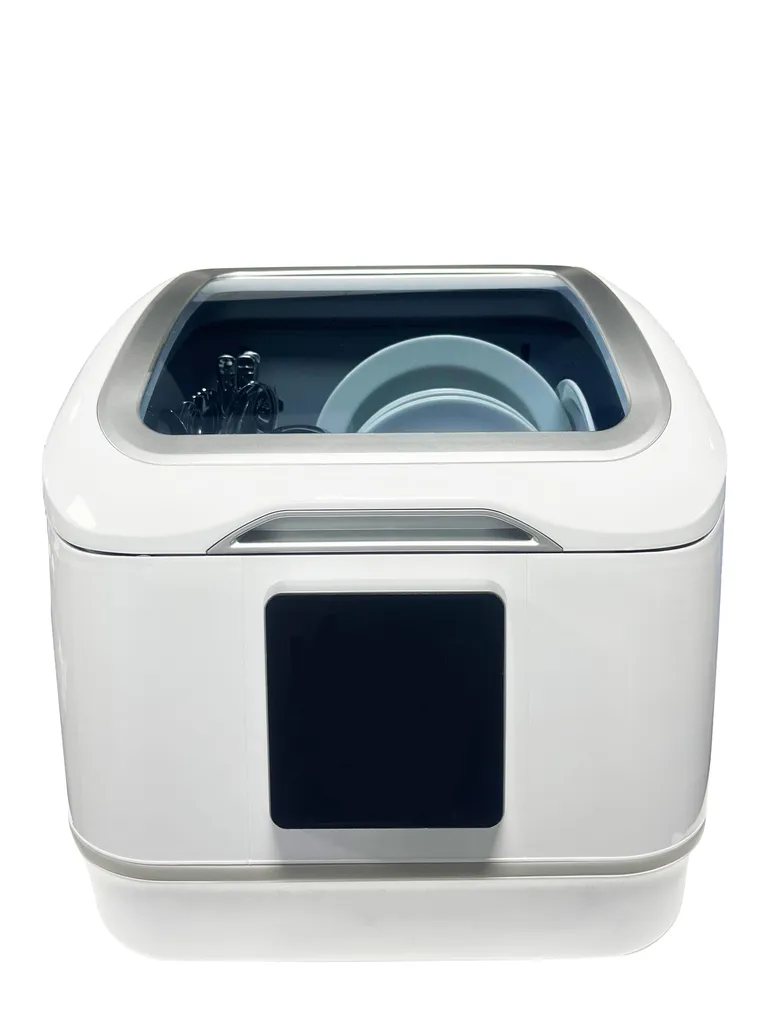 PKM GSP3-7L Table-Top Dishwasher, 7 Programs, 3 Place Settings, Cutlery Basket, Freestanding