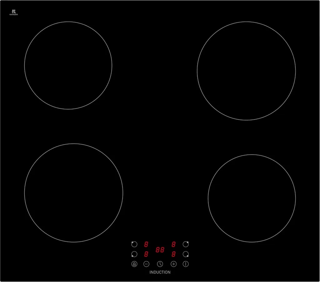 PKM induction hob KHIF4 G 60cm self-sufficient touch frameless glass ceramic