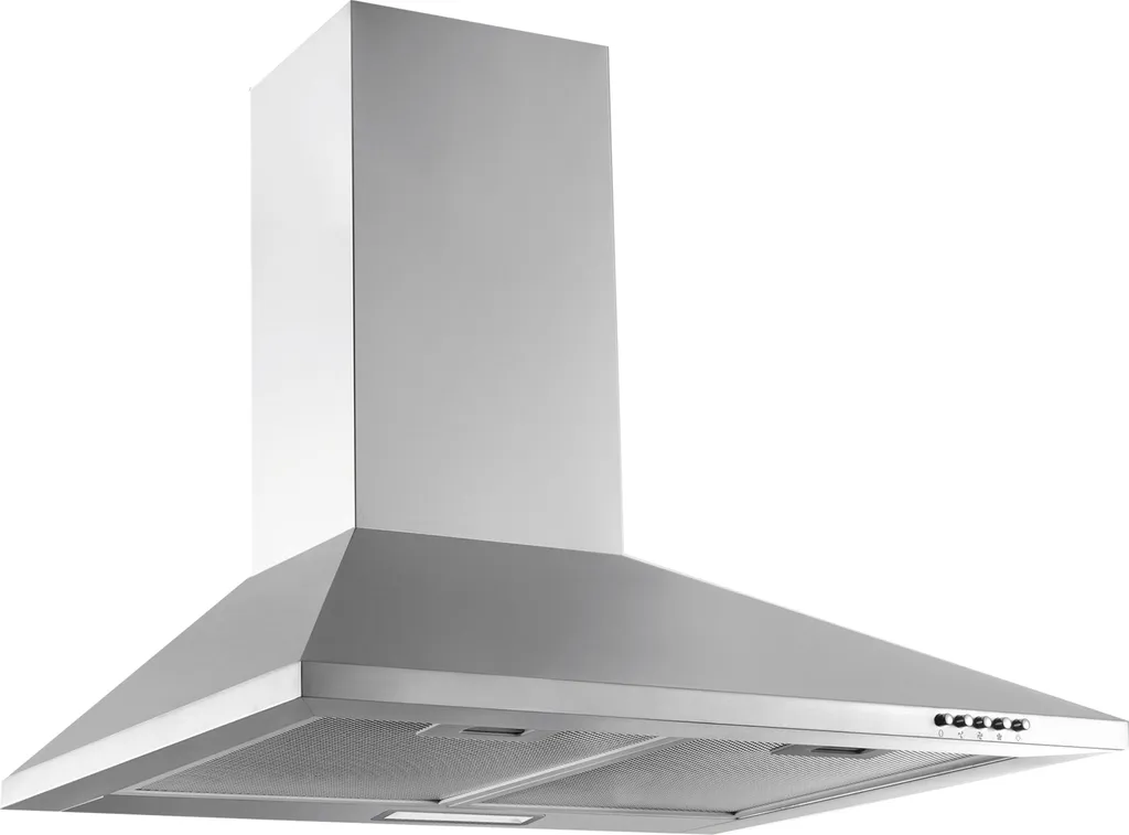PKM chimney extractor hood KH-60KH-S 60 cm stainless steel extractor hood wall-mounted extractor hood