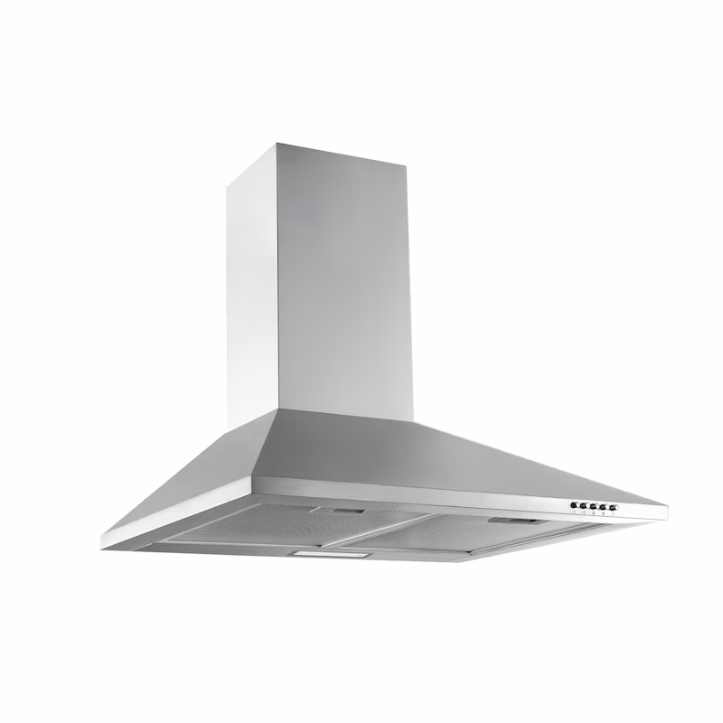 PKM chimney extractor hood KH-60KH-S 60 cm stainless steel extractor hood wall-mounted extractor hood