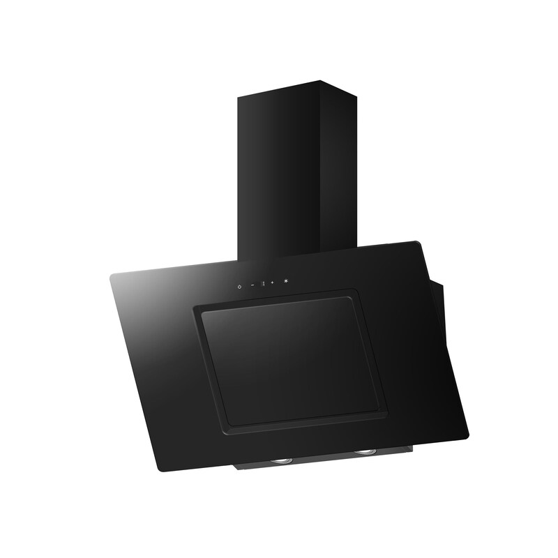 PKM S26-90 BBTY head-free cooker hood - 90cm, black, glass, LED, extractor hood