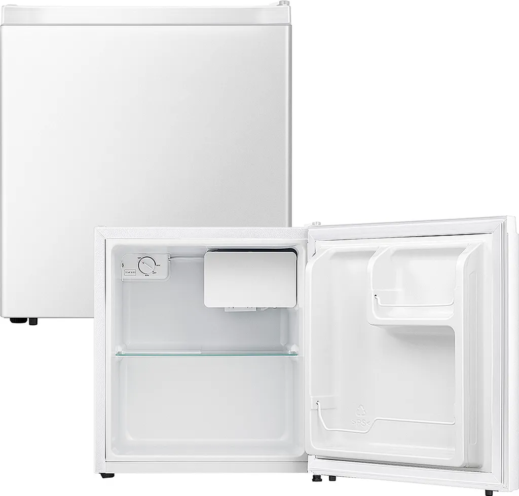 PKM Mini Refrigerator Cooler Box Full-Size Refrigerator KS45 E White 45 Liters