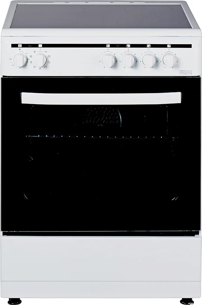 PKM freestanding electric cooker with glass ceramic hob EH 4-60 GK6
