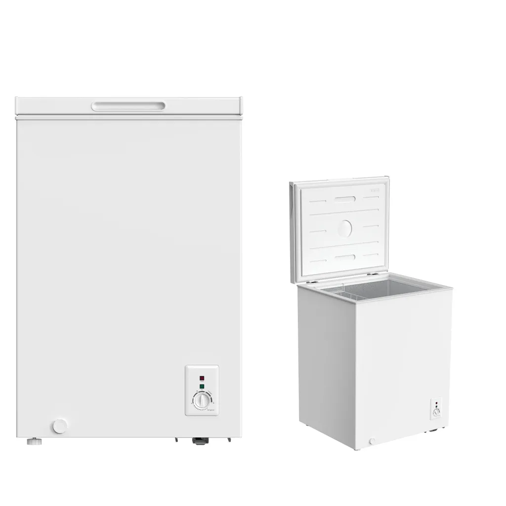 PKM GT100E chest freezer, 169 l, 4.5 kg/24h, SN-ST, 39 dB, E, White