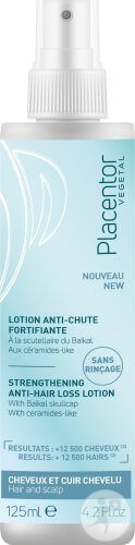Placentor Vegetal Hair Tonic for Hair Loss, Strengthening, 125ml