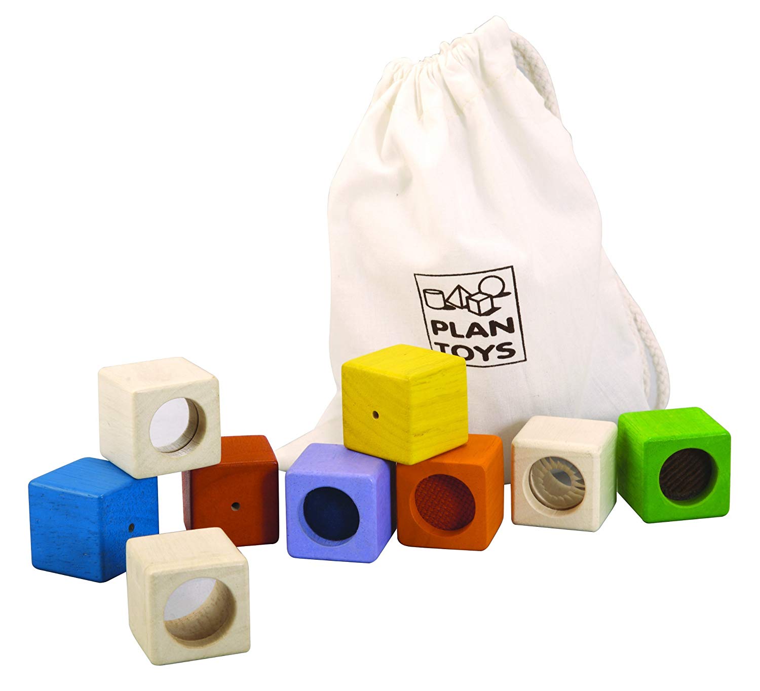 Great Gizmo Plan Toys Activity Blocks