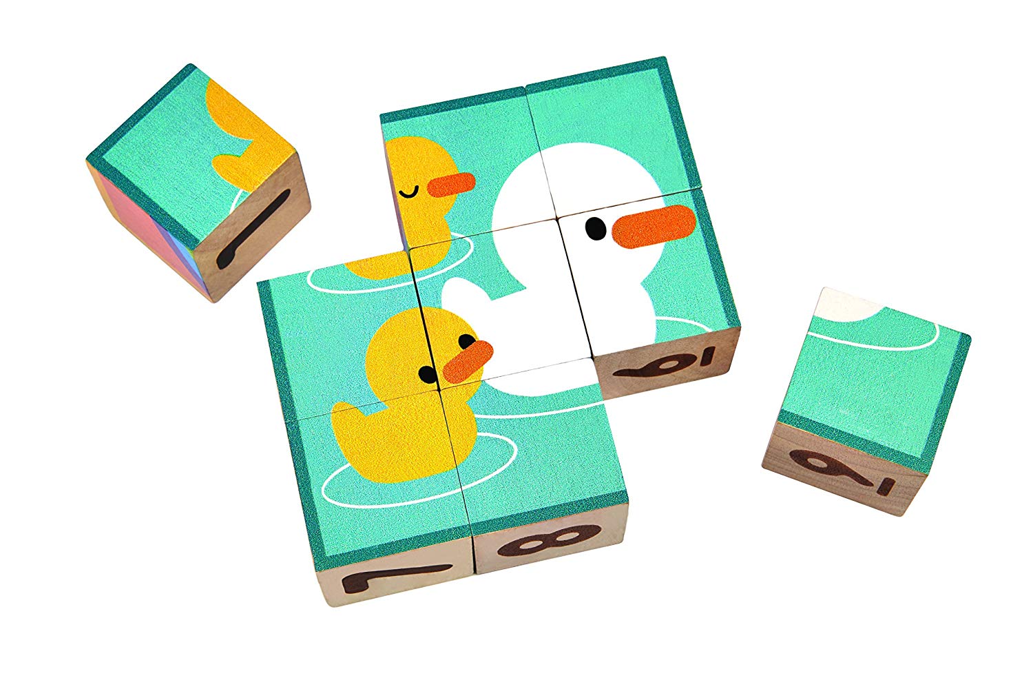 Plan Toys Pt5430 Puzzle Cubes – Set Of 6