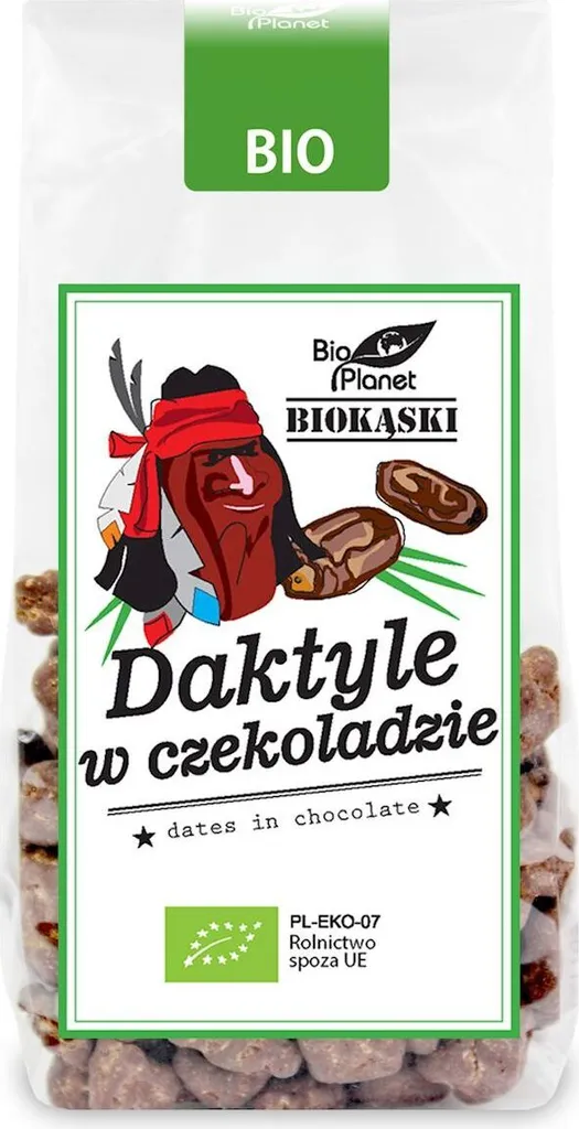 Biogo PLANET Dates in Raw Chocolate 100g