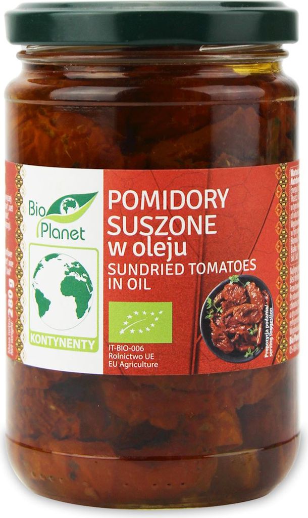 Biogo PLANET Dried Tomatoes in Oil 280g