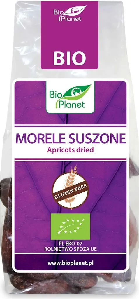 Biogo PLANET gluten-free dried apricots 150g