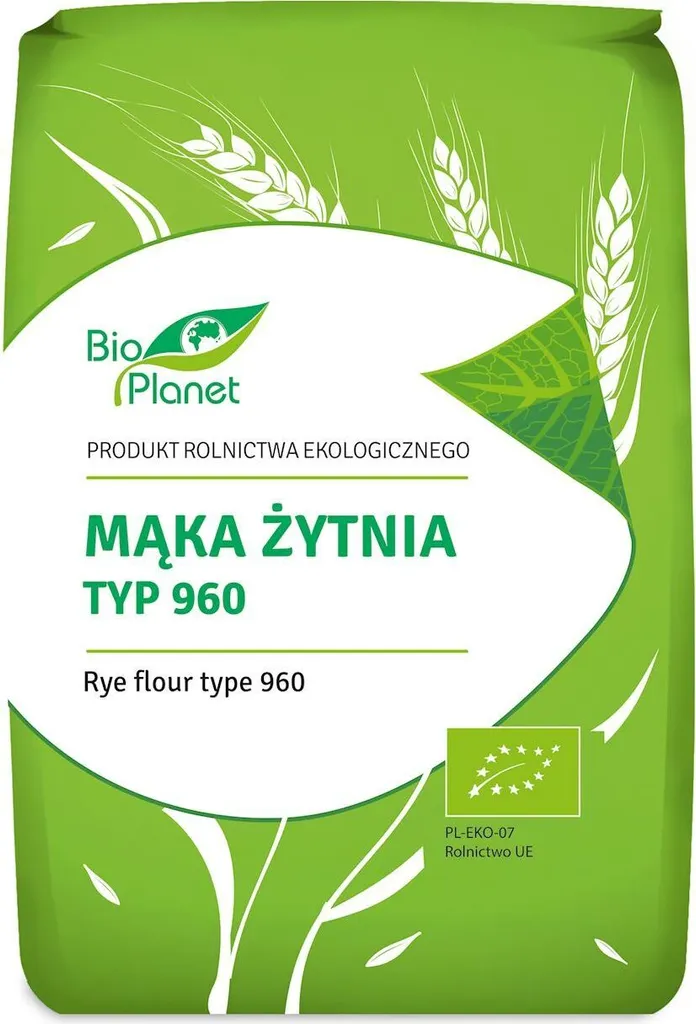 Biogo Planet Rye Flour Type 960 1 kg 1000g