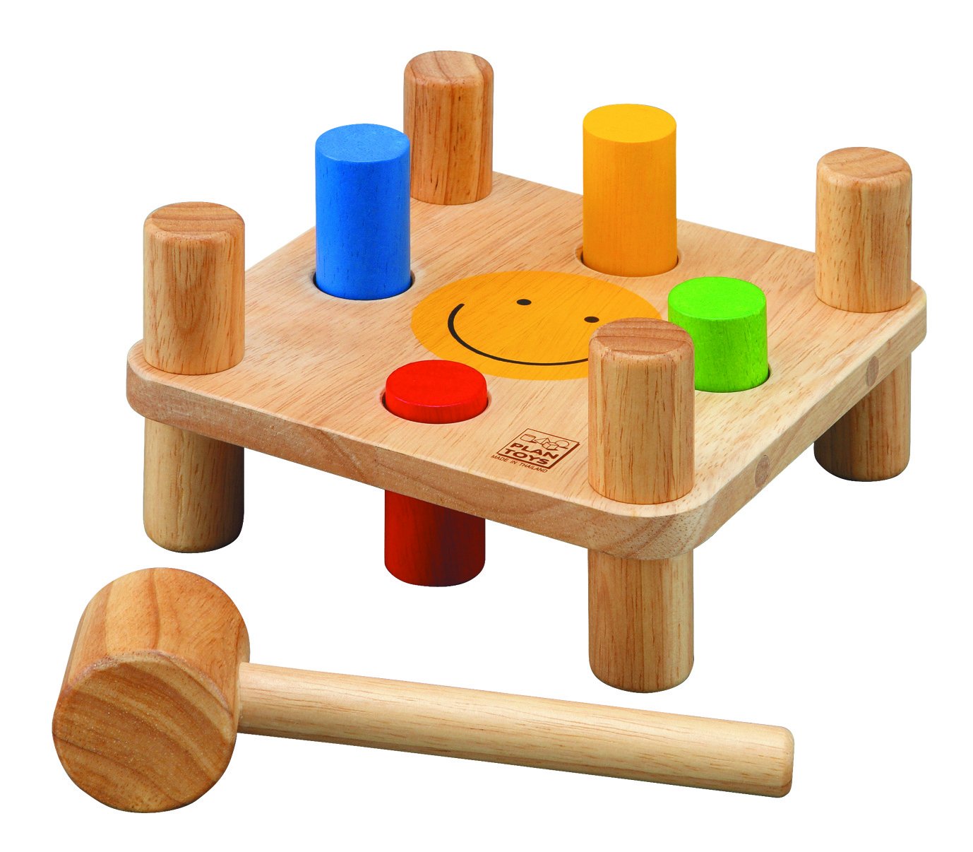 Great Gizmo Plan Toys Hammer Bench Hammer Game Completely Made Of Wood