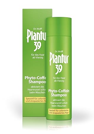 Plantur 39 Phyto-Caffeine Shampoo - Prevent Hair Loss Specially for Coloured and Damaged Hair 250 ml