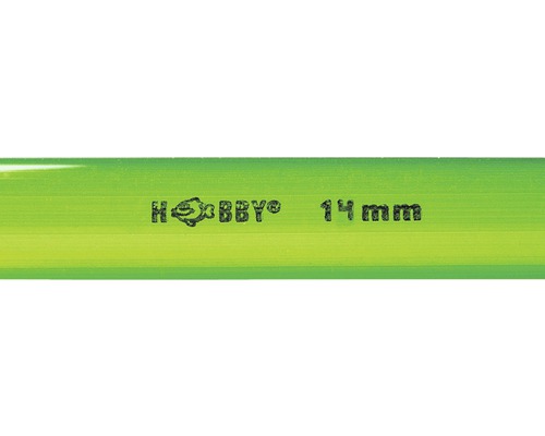 Plastic pipe HOBBY 100 cm Ø 14 mm outside