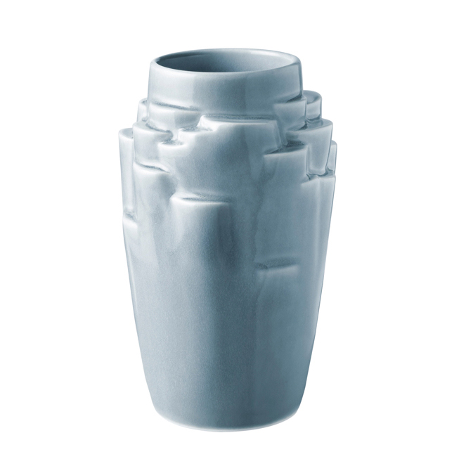 knabstrup-keramik Plateau Vase 17Cm