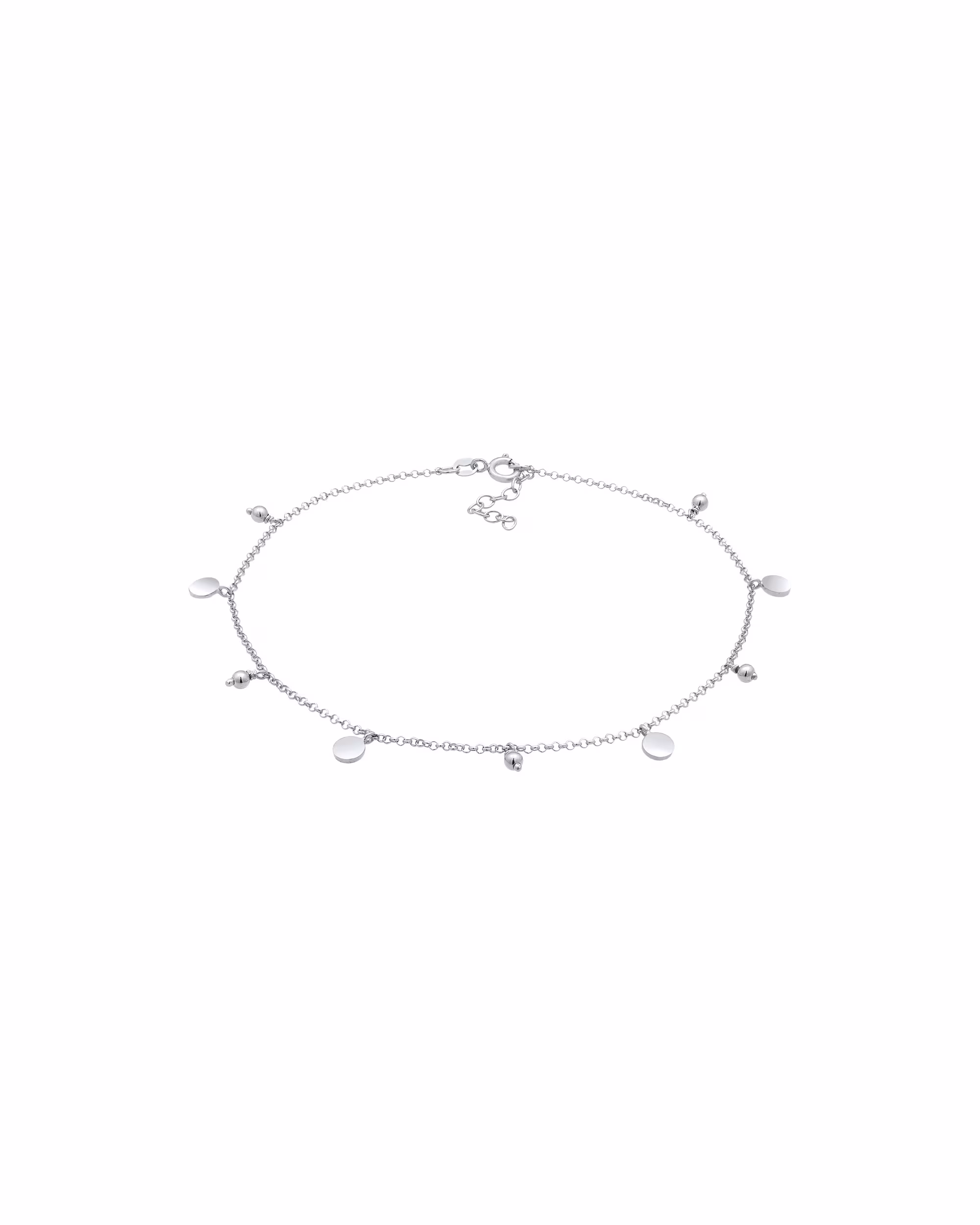 Elli Plate ball boho style 925 silver jewelry