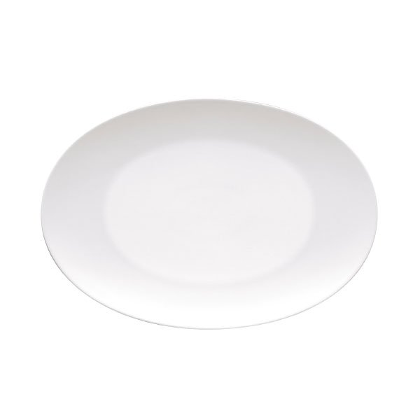Oval Tac White Plate 34cm by Rosenthal