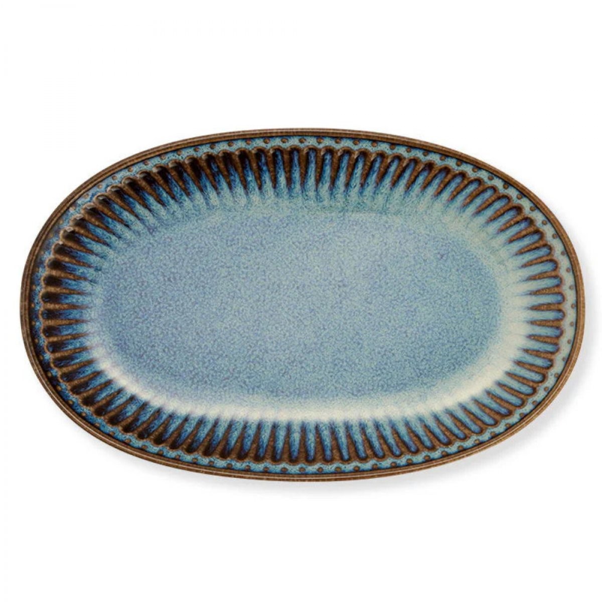 Cookie plate Alice Oyster Blue 23x14.5cm Greengate