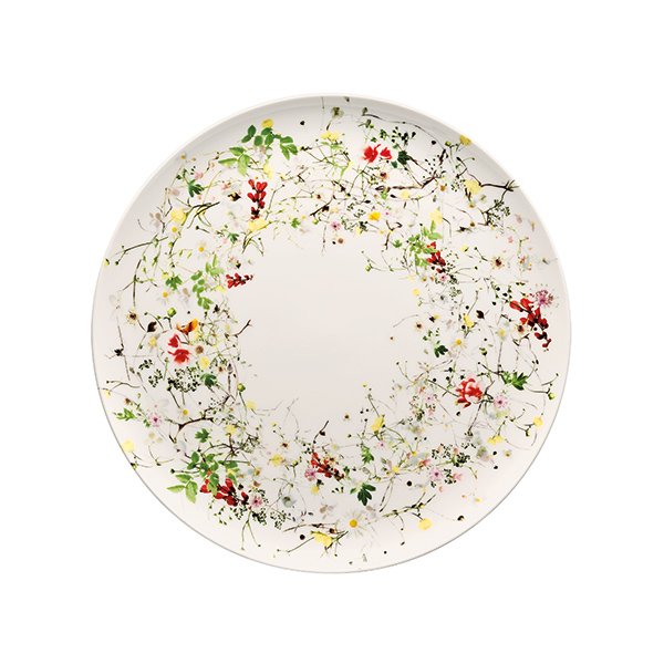 Brillance Fleurs Sauvages charger plate from Rosenthal