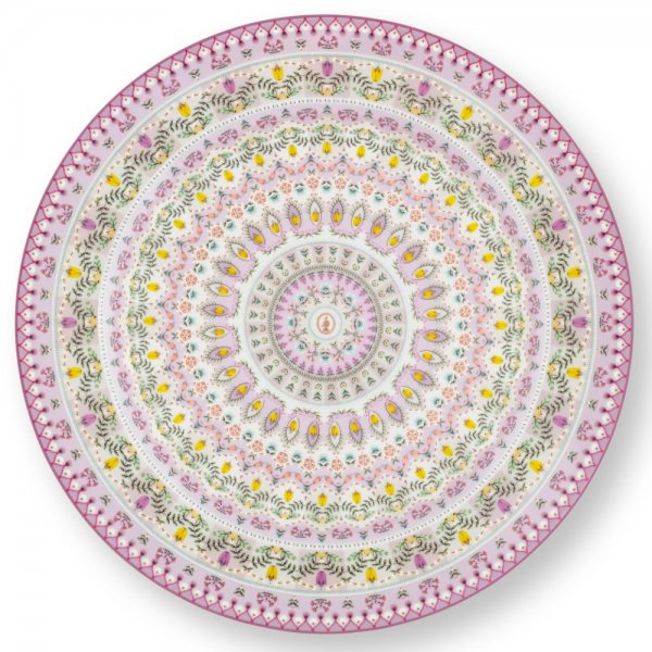 Lily & Lotus Lilac charger plate (32cm) by Pip Studio