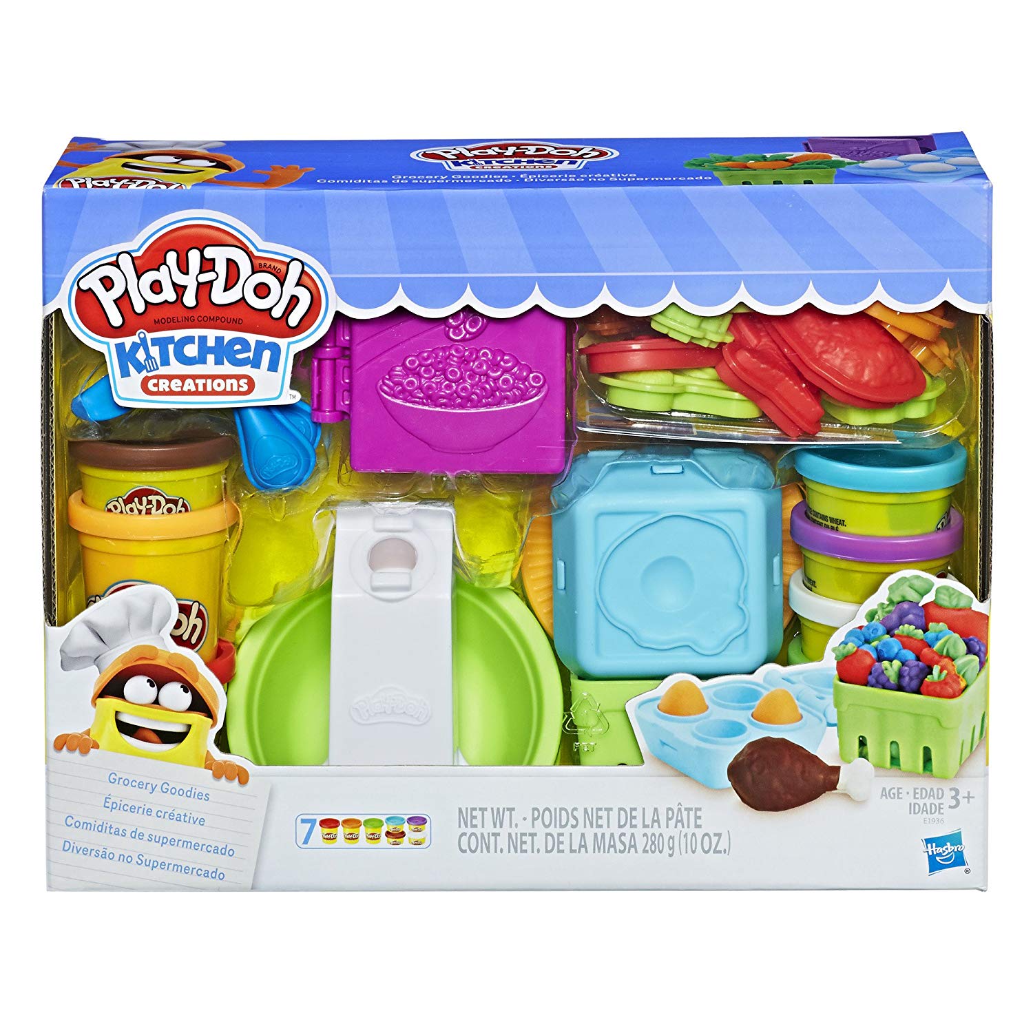 Hasbro Play Doh Kitchen Creations Grocery Goodies A