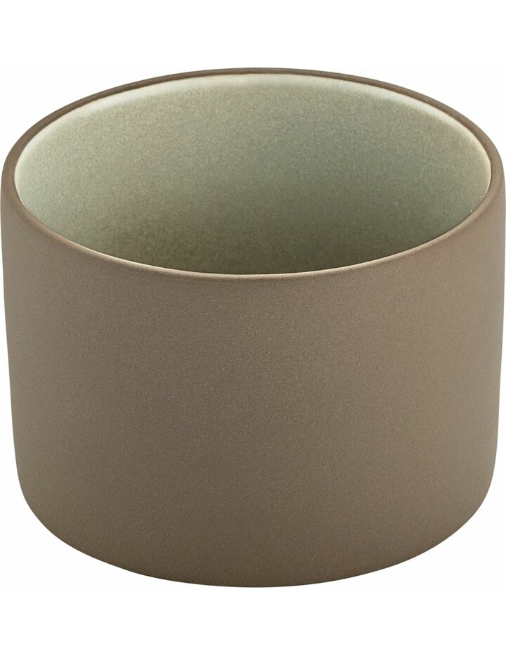 Playground 2In1 Bowl/Plateau Beige / Grey 10 Cm - Set Of 6