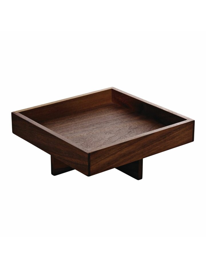 Playground Ananti Menage Square Walnut 18X18 Cm, On Foot 4 Cm
