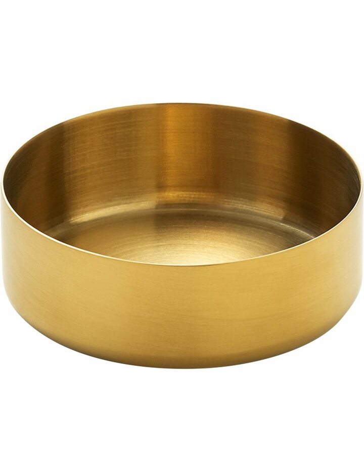 Playground Bowl Golden Small 8 Cm - Set Of 6