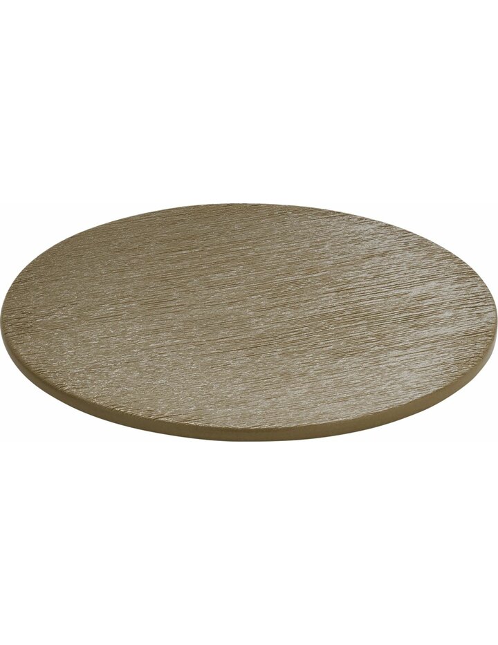 Playground Brush Platform Round Cream 25Cm-Set Of 6