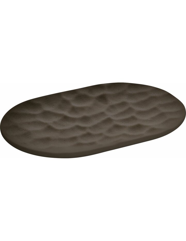 Playground Carved Plate Oval 18X12 Cm-Set Of 6