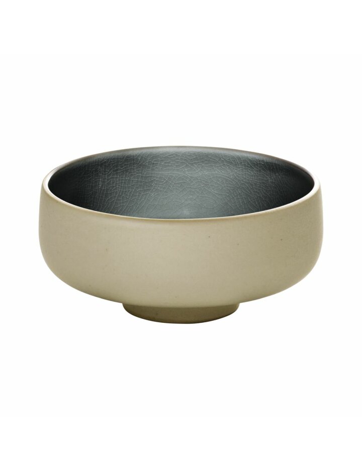 Playground Nara Dip Bowl Round Grey 8 Cm - Set Of 12