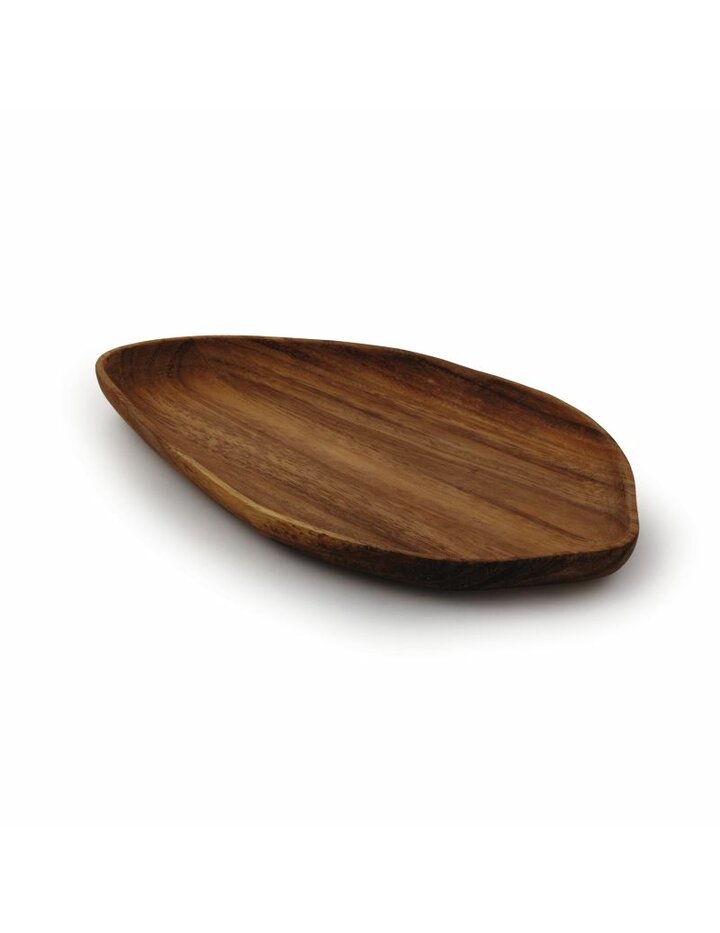 Playground Bowl Leaf Shape Acacia 13X7 Cm-Set Of 6