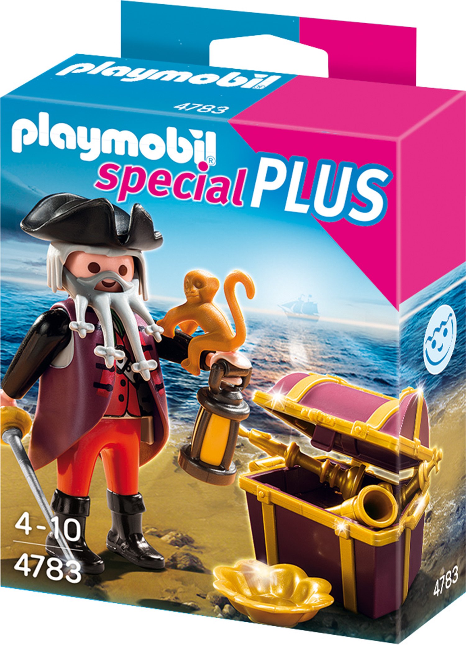 Playmobil Pirate With Treasure Chest