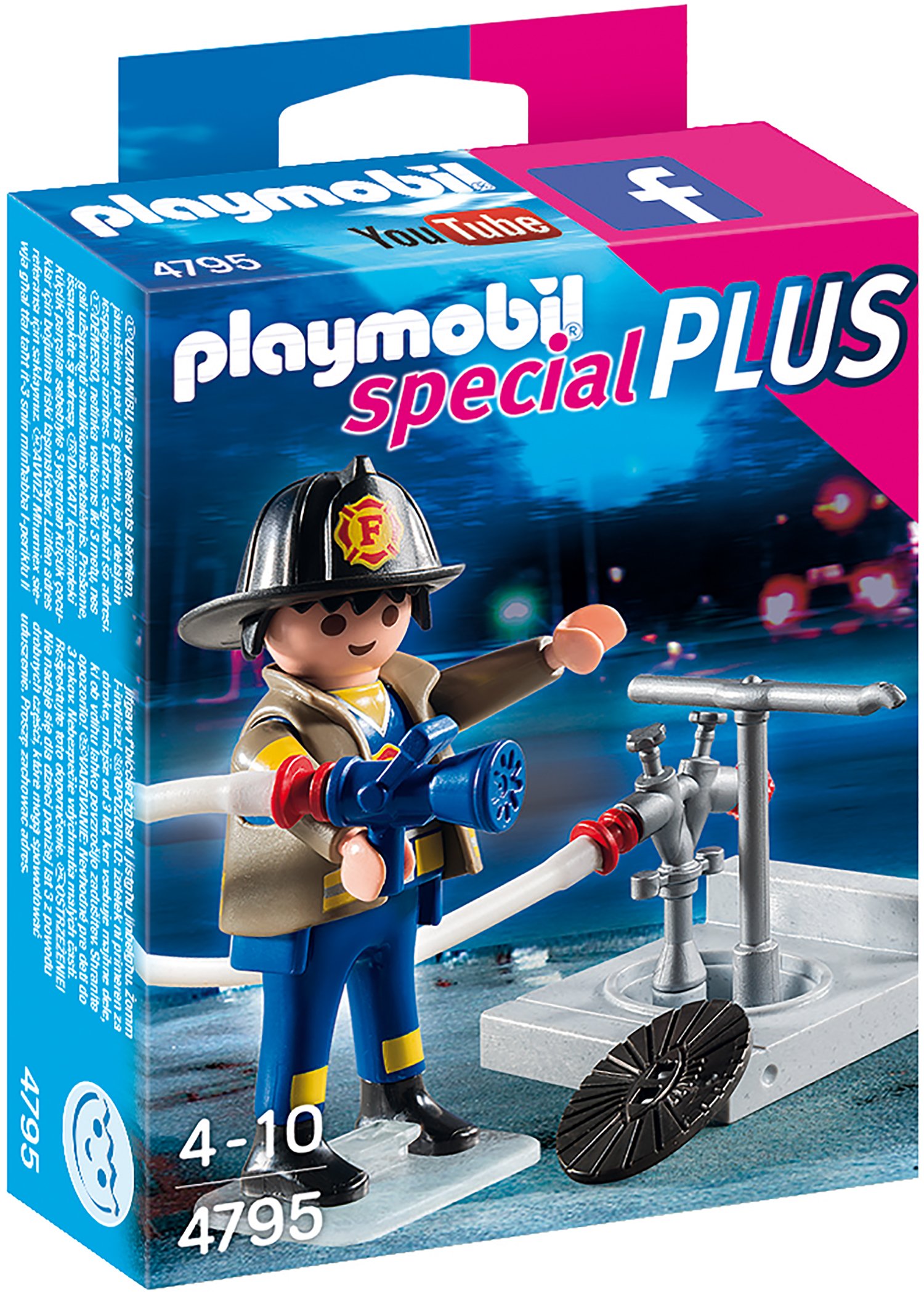 Playmobil Fireman With Hose