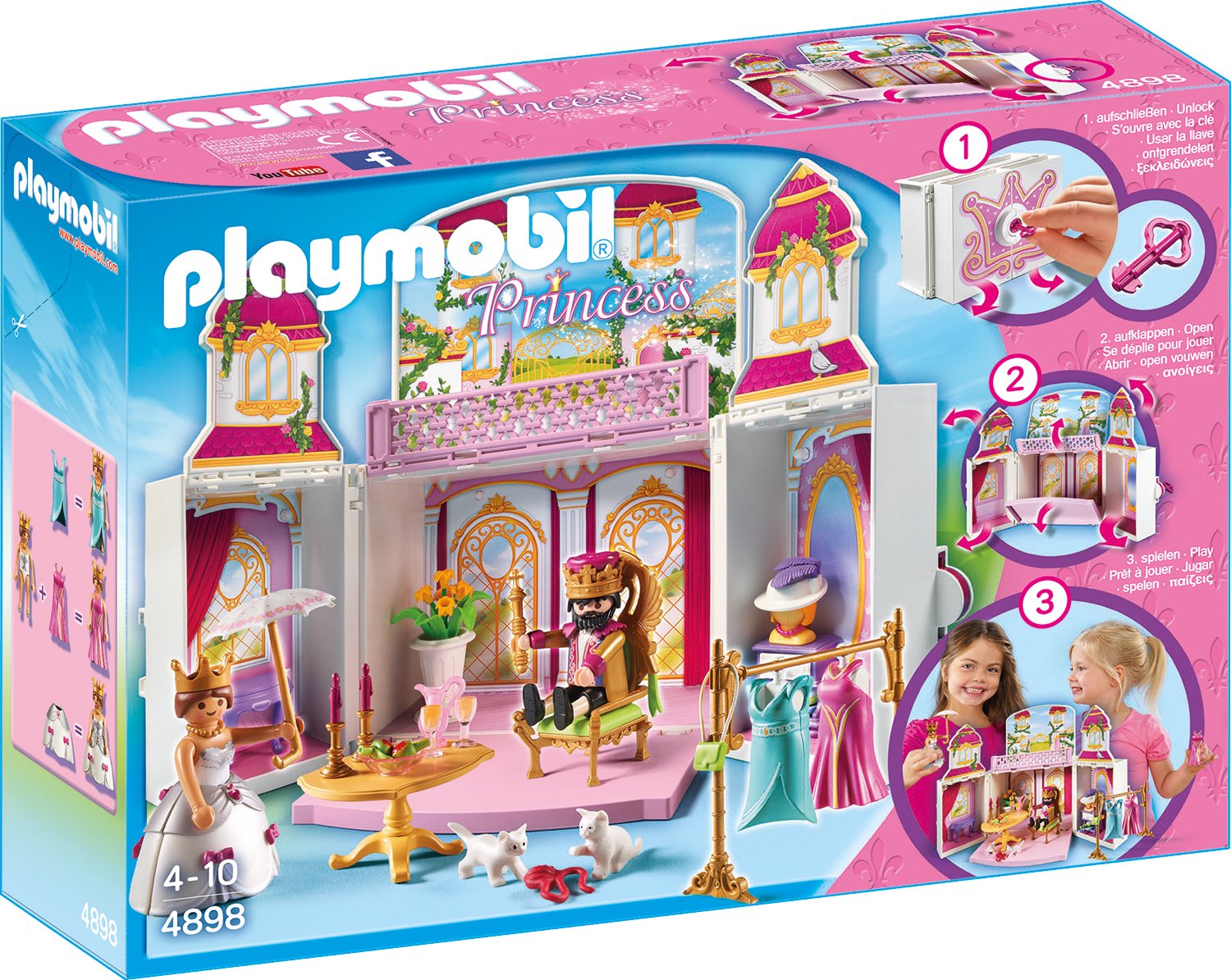 Playmobil Lift Up Box King Lock