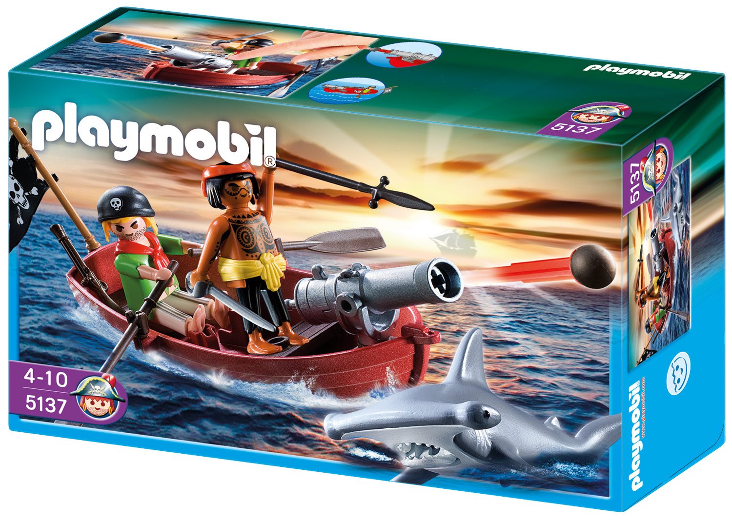 Playmobil Pirates Rowboat