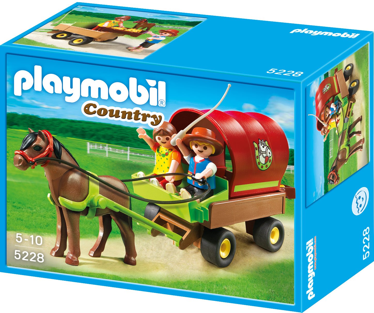 Playmobil Country Childrens Pony Wagon