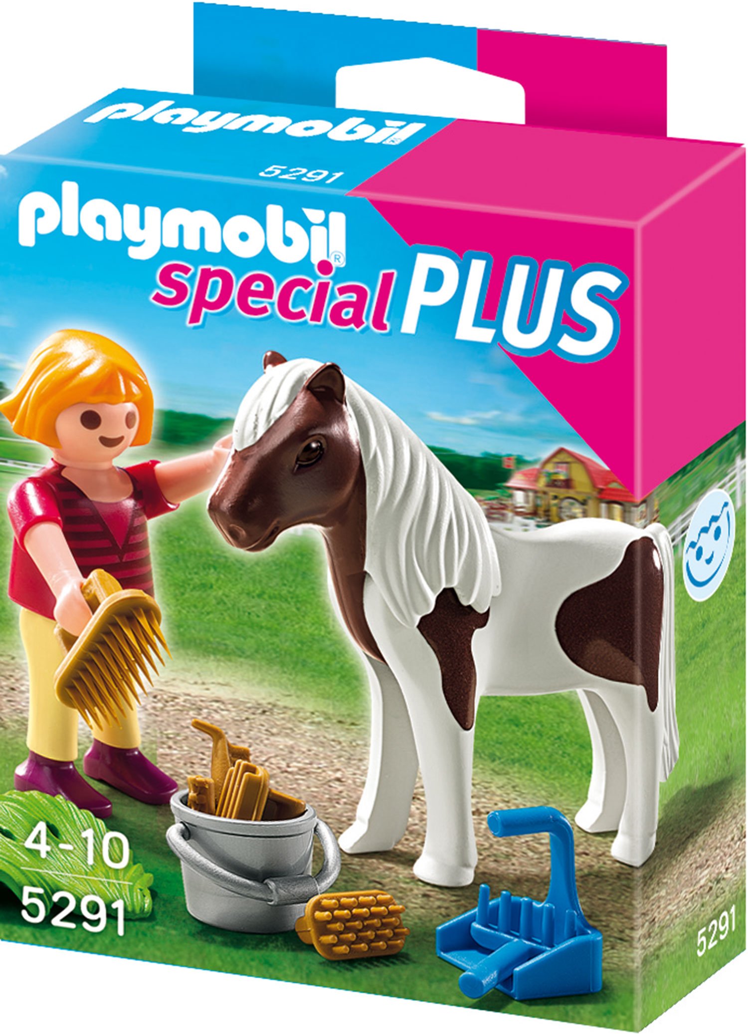 Playmobil Collectable Girl With Pony
